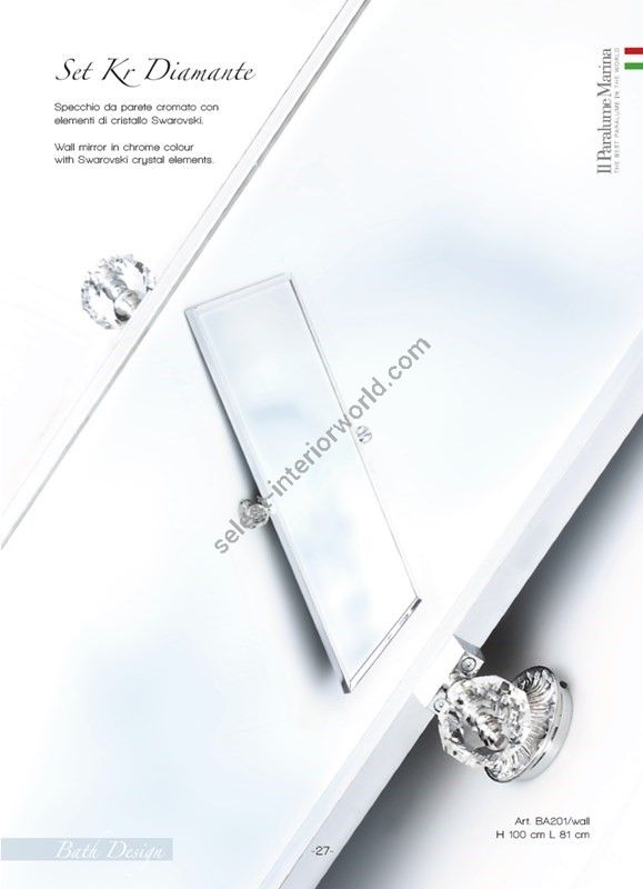 Il Paralume Marina / Wall Mirrors / BA201/wall