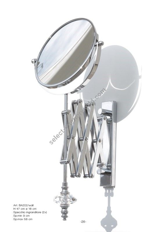 Il Paralume Marina / Retractable wall mirrors / BA202/wall