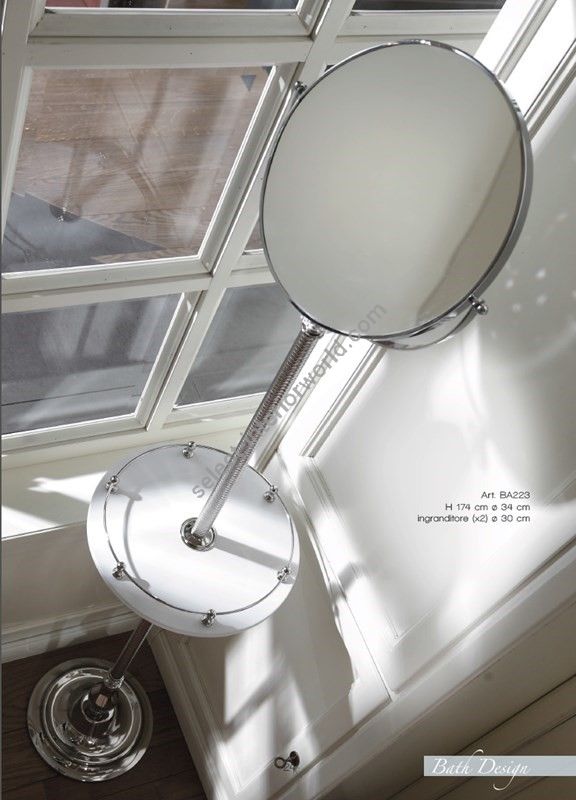 Il Paralume Marina / Floor Mirrors / BA223 with table