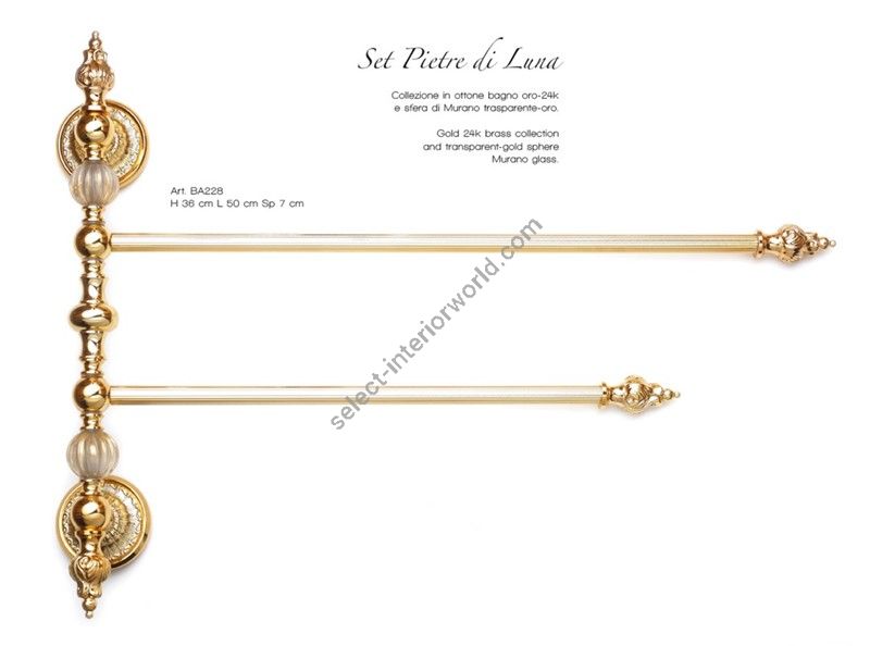 Il Paralume Marina / Towel racks / BA228/ORO24K
