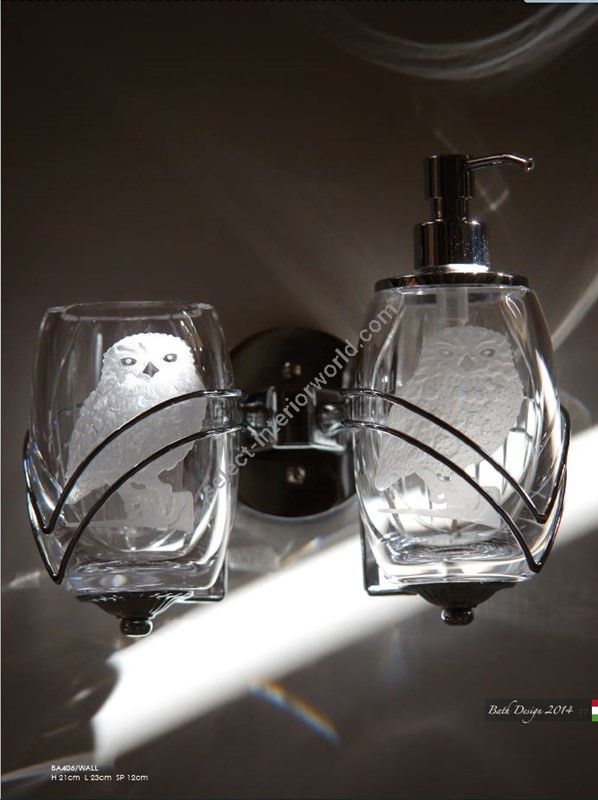 Il Paralume Marina / Bathroom soap dispensers / BA406/KRTR/Wall