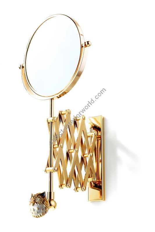 Il Paralume Marina / Retractable wall mirrors / BA559/ORO24/Wall