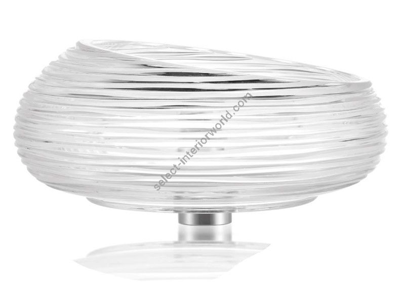 Il Paralume Marina / Washbasin handmade in clear Italian crystal / IL-BA774