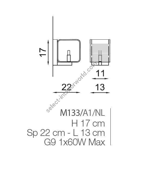 Il Paralume Marina / Wall Sconces / IL-M133/A1