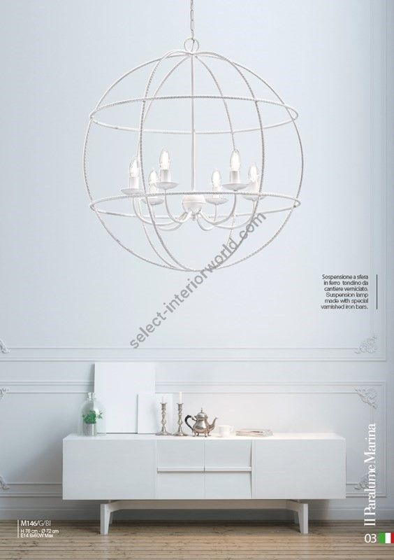 Il Paralume Marina / Pendants & Suspension Lights / M146/G/BI