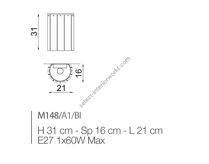 Il Paralume Marina / Wall Sconces / IL-M148/A1