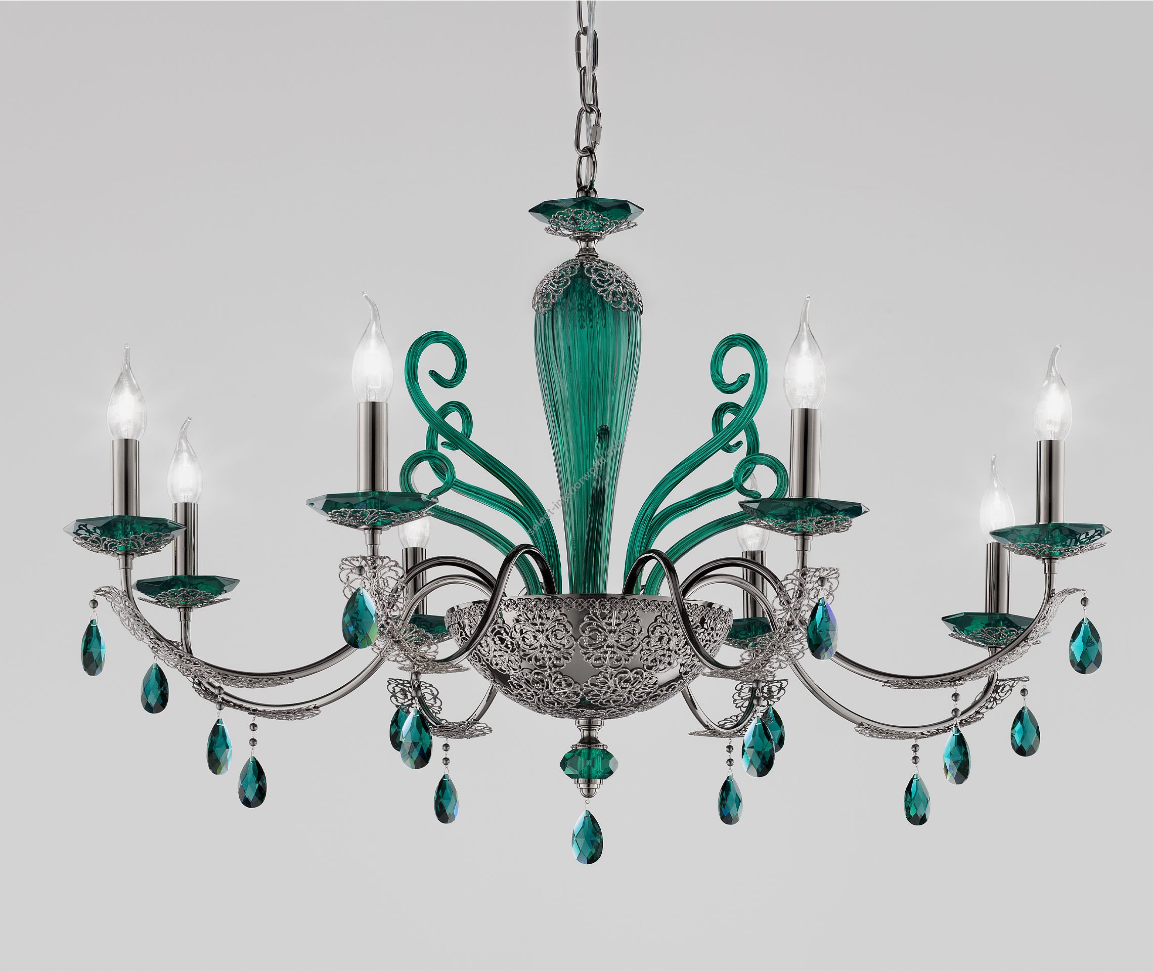 Euroluce Lampadari / Chandeliers / Macramè L8