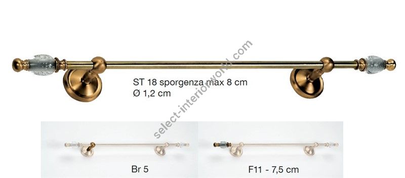 Il Paralume Marina / Curtain Rods / ST18