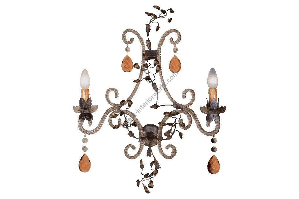 Mechini / Wall Lights / Clear and Colored Bohemian Crystal A256/2