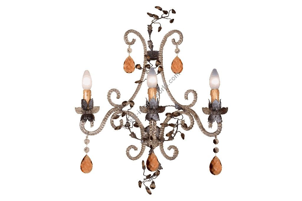 Mechini / Wall Lights / Clear and Colored Bohemian Crystal A256/3