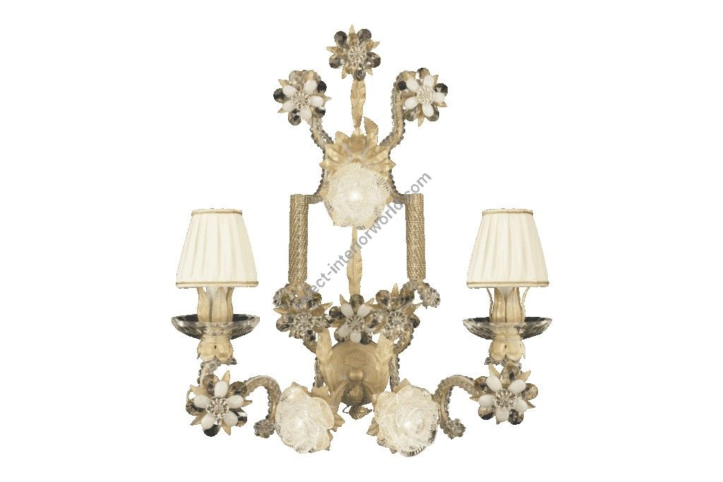 Mechini / Wall Lights / Bohemian Strip and Silk Lamp Shade A277/2