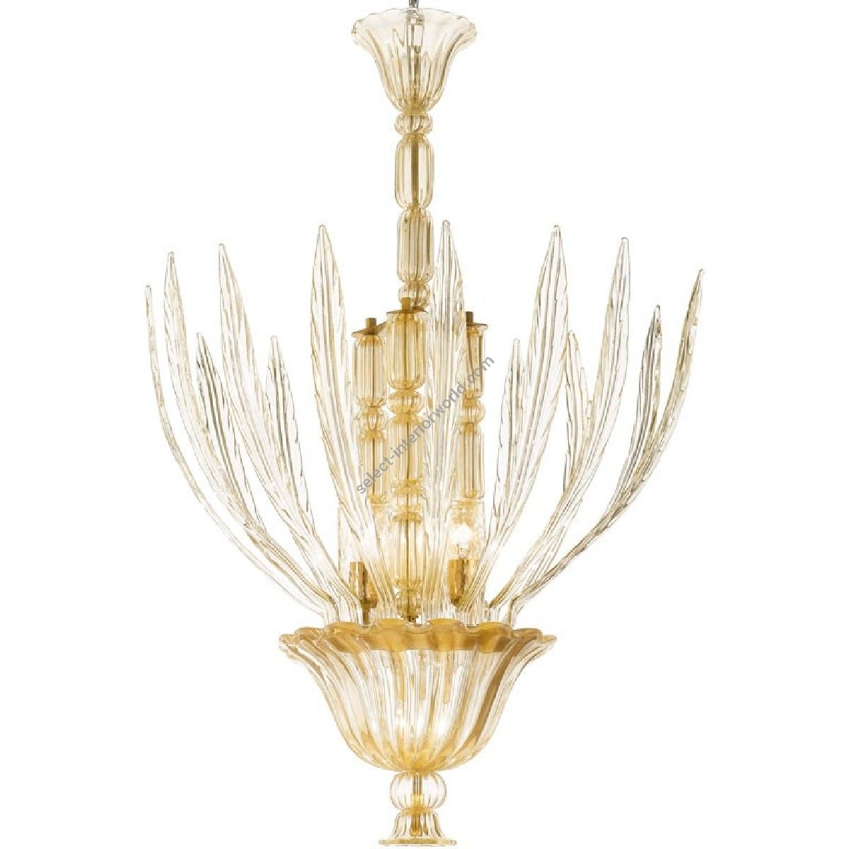 Arte Veneziana / Chandeliers / Ailes Art Déco LDC-AVA-006-LD60