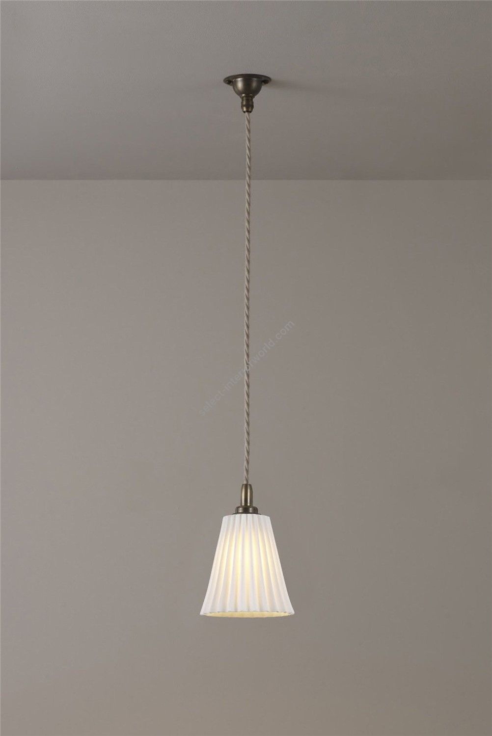 Original BTC / Pendants & Suspension Lights / Antique Brass Pleat
