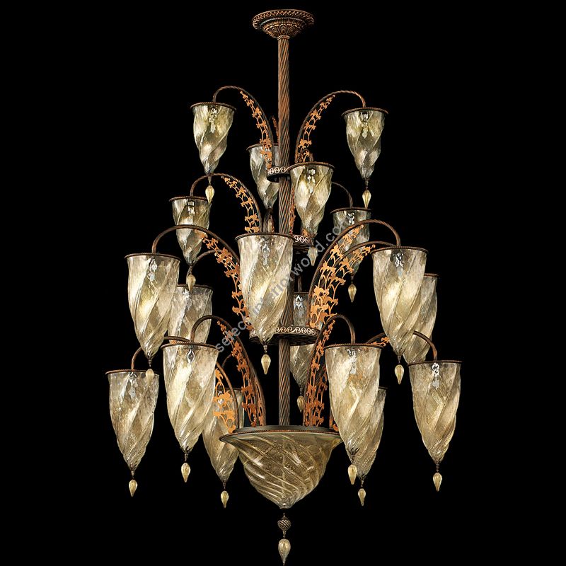 Archeo Venice Design / Chandeliers / Fountain F2/19 Gold