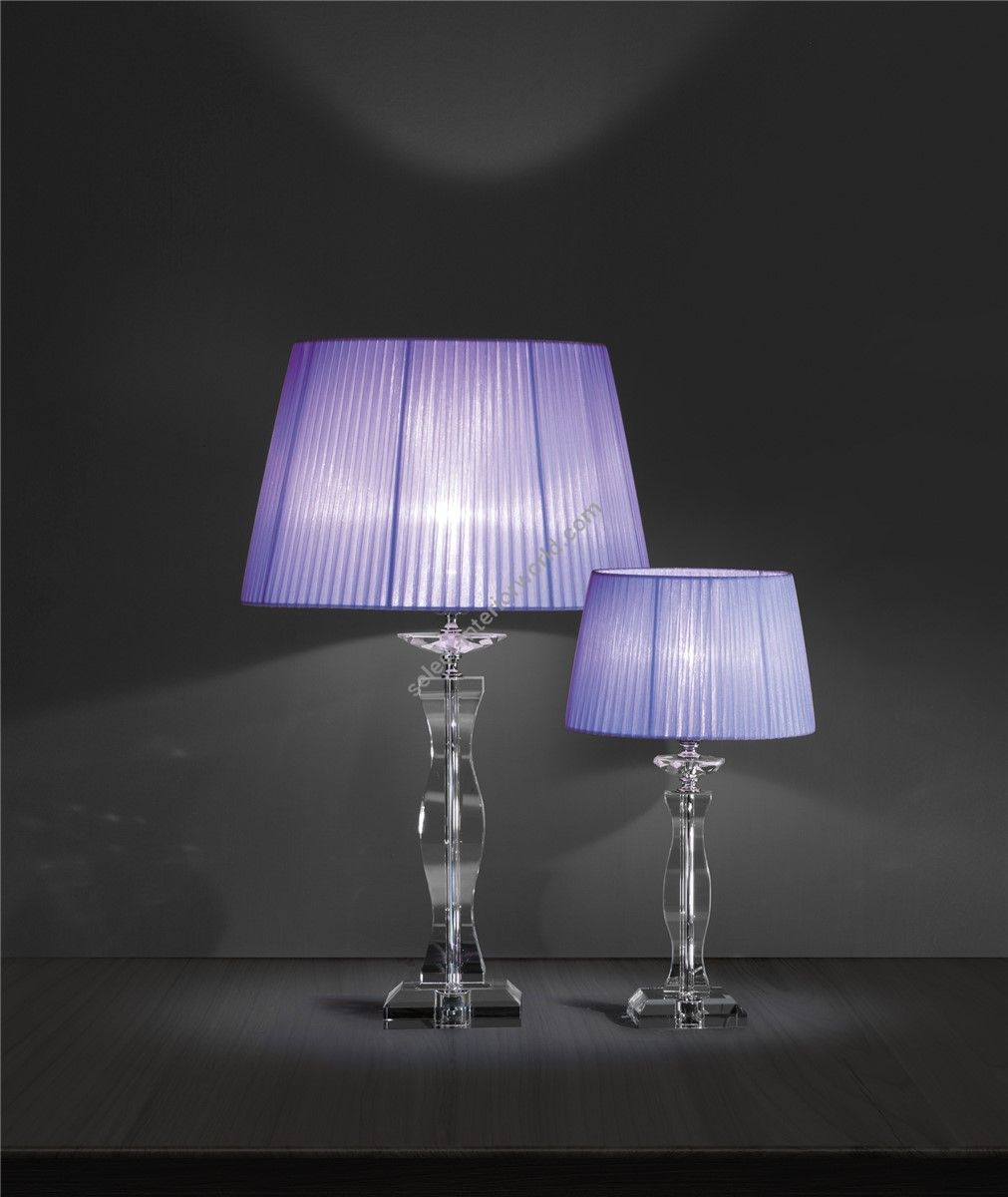 Euroluce Lampadari / Table lamps / Arcobaleno Clear LG1+LP1