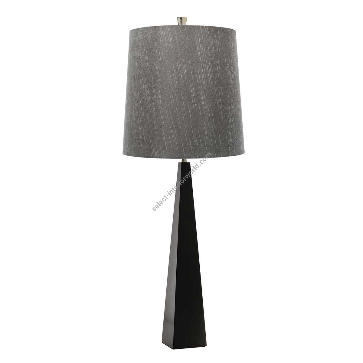 Elstead Lighting / Table Lamps / Ascent 1 Dark Grey Shade & Black