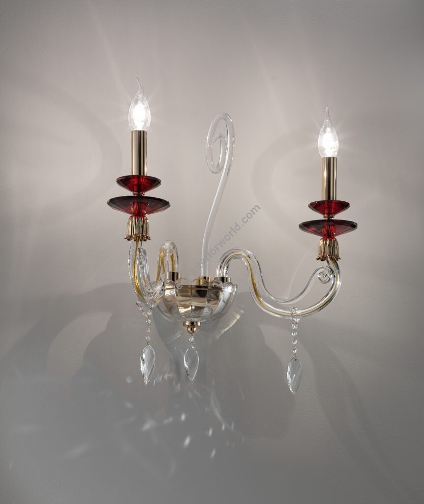 Euroluce Lampadari / Wall Sconces / Aurora A2