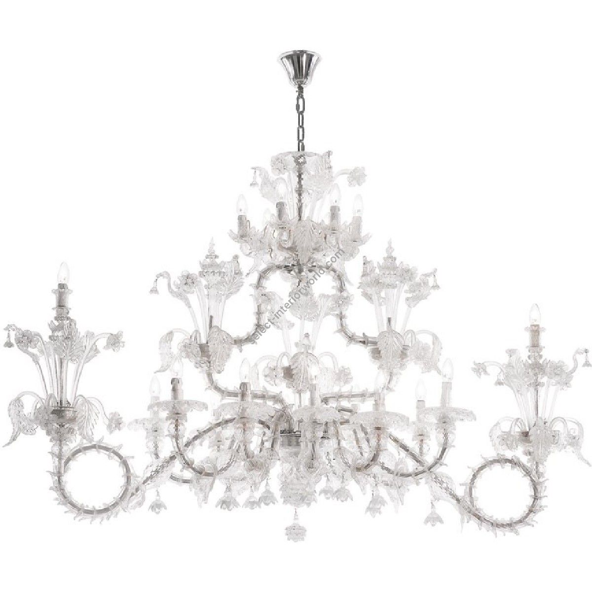 Arte Veneziana / Chandeliers / Barchetta Oval-Shaped Venetian Style LVC-AVA-004-LV10