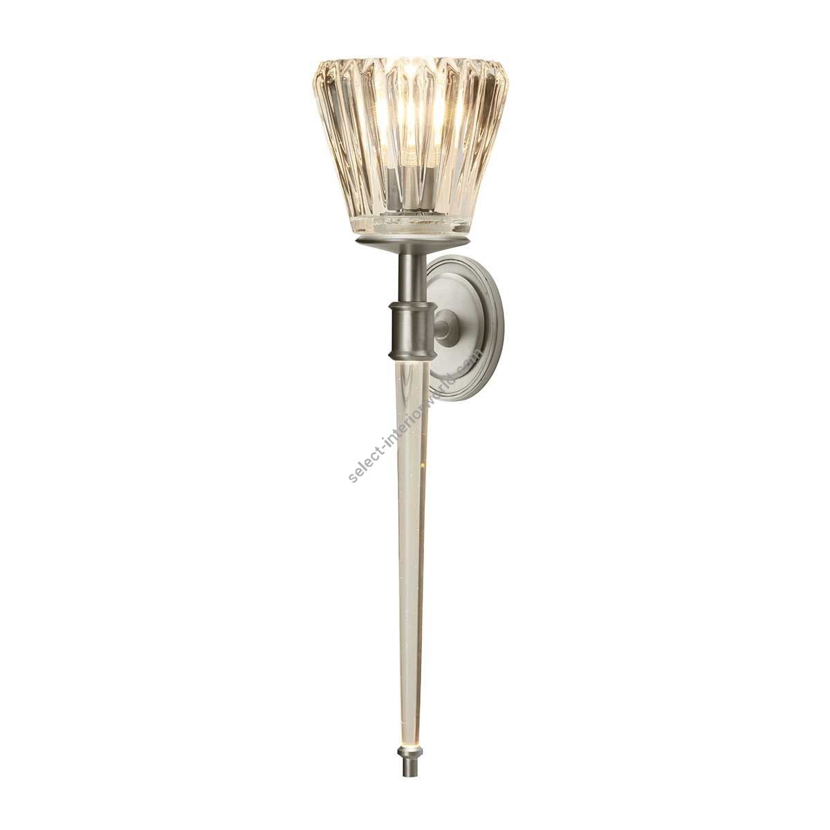 Elstead Lighting / Wall Lights / Agatha Brushed Nickel