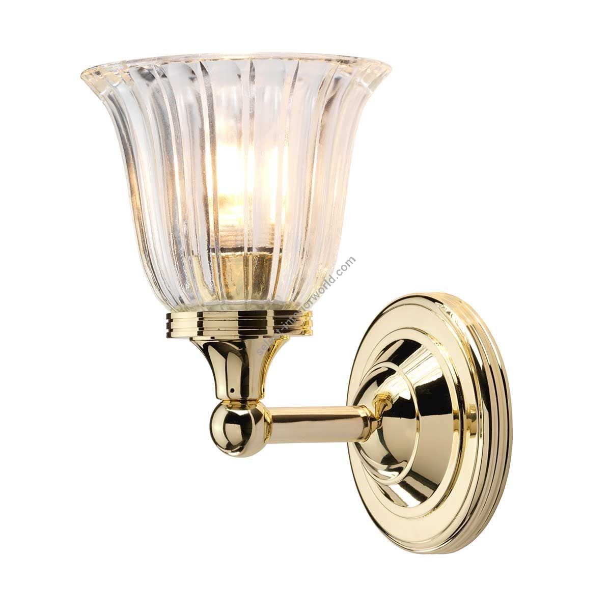 Elstead Lighting / Wall Lights / Austen 1 Polished Brass