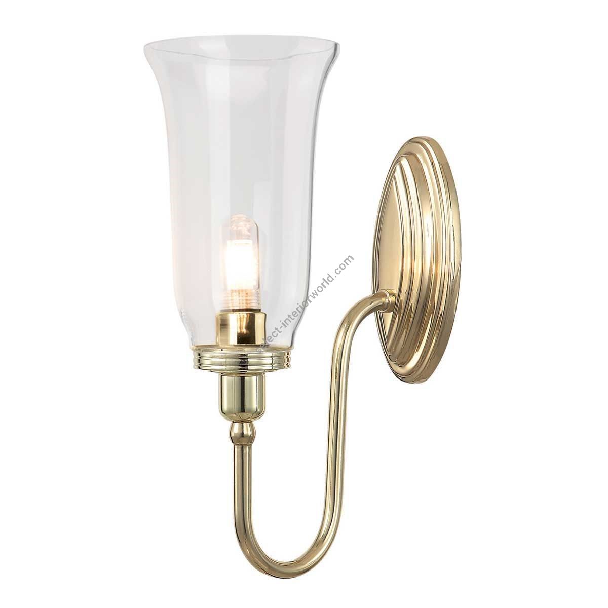 Elstead Lighting / Wall Lights / Blake Polished Brass