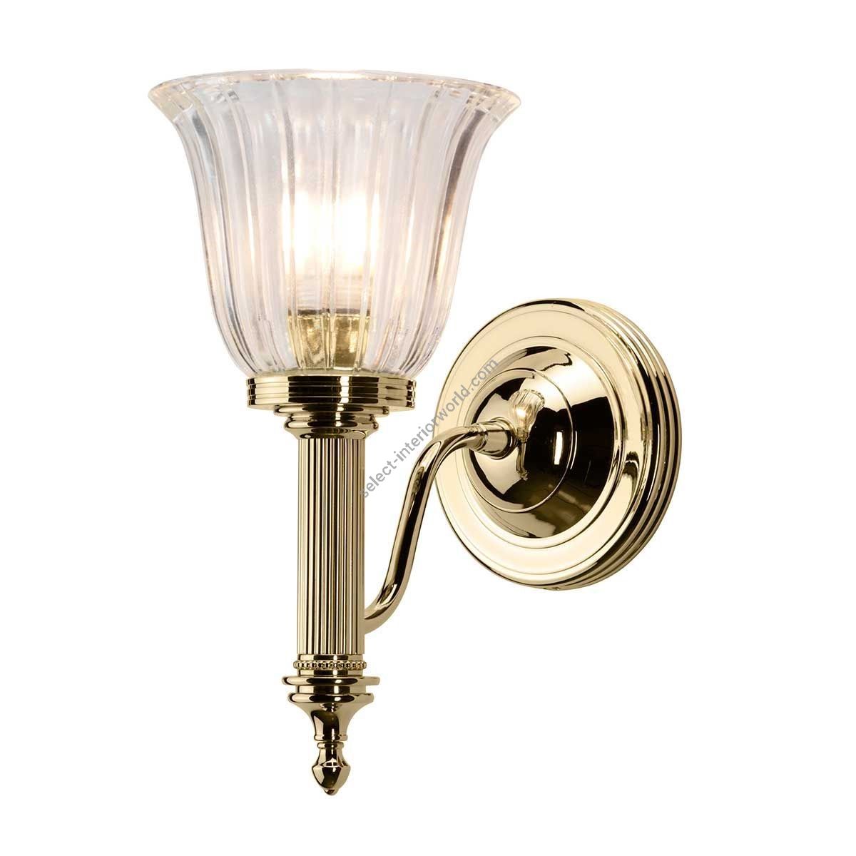 Elstead Lighting / Wall Lights / Carroll Polished Brass