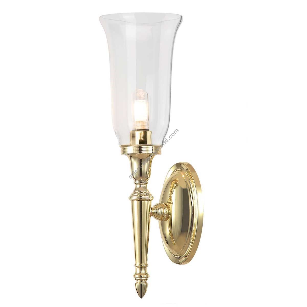 Elstead Lighting / Wall Lights / Dryden Polished Brass LED G9