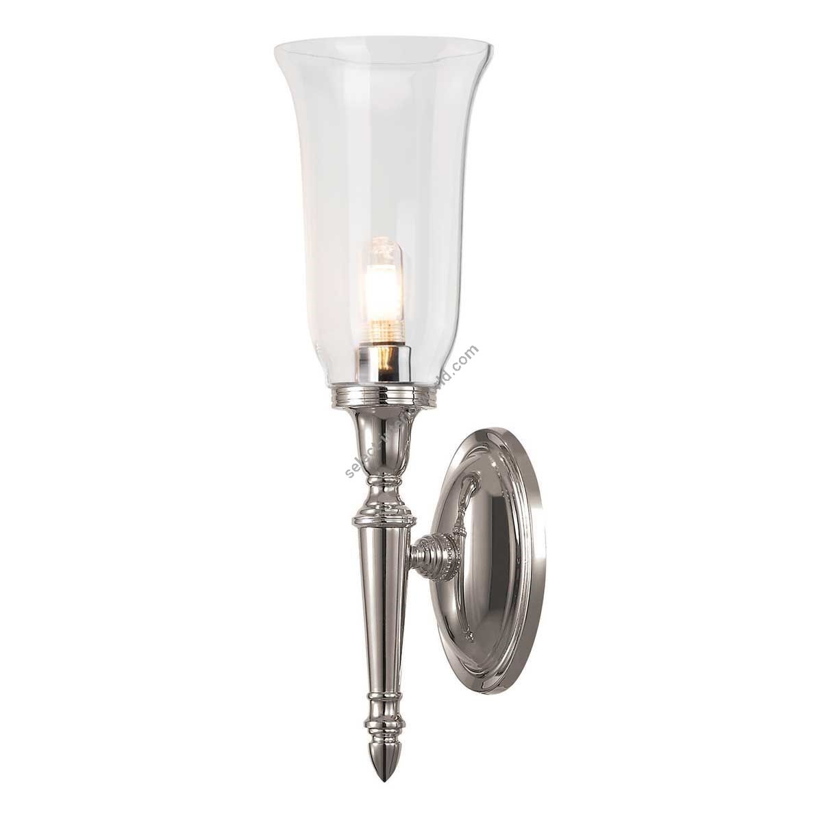 Elstead Lighting / Wall Lights / Dryden 1 Polished Nickel LED G9