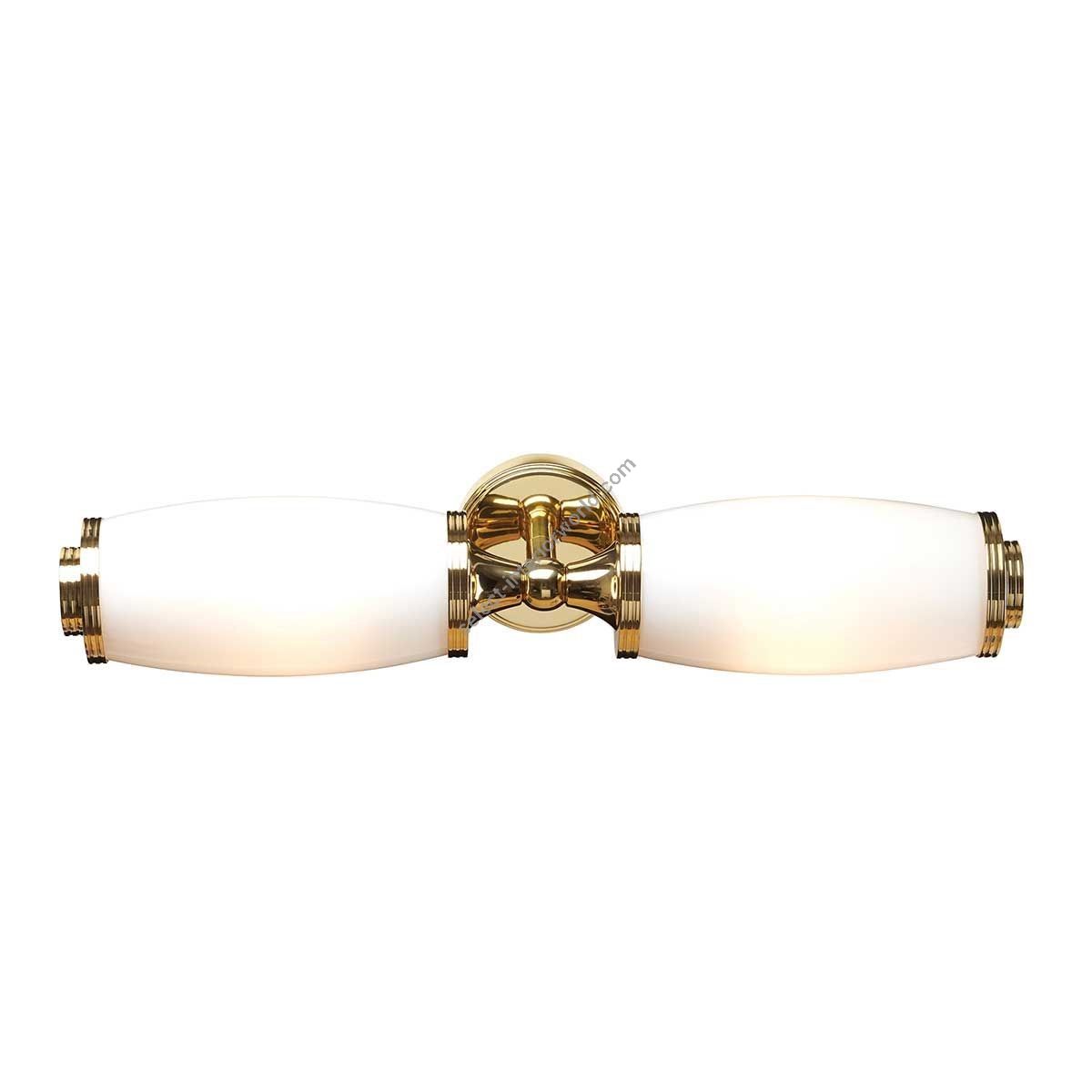 Elstead Lighting / Wall Lights / Eliot 2 Polished Brass