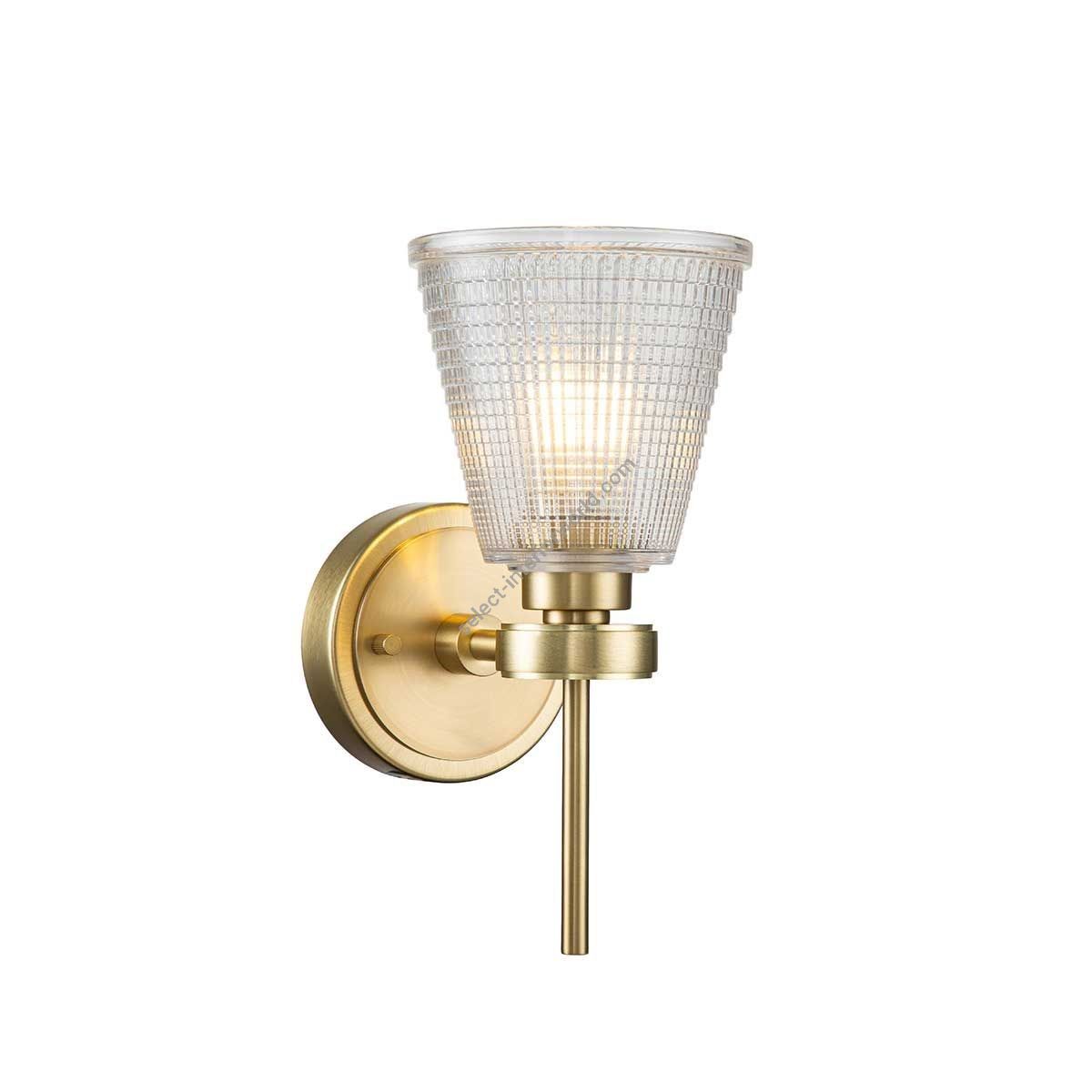 Elstead Lighting / Wall Lights / Gunnislake Brushed Brass