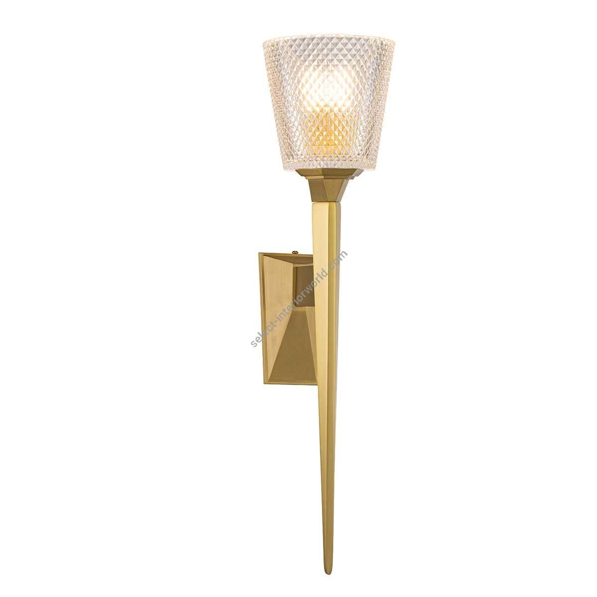 Elstead Lighting / Wall Lights / Verity Brushed Brass