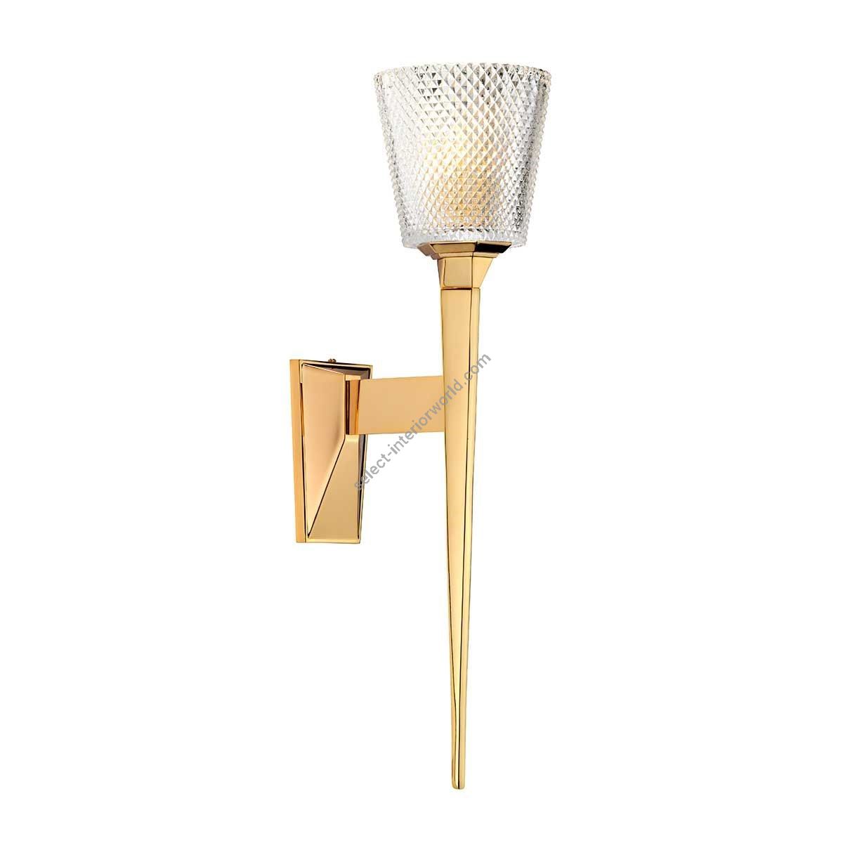 Elstead Lighting / Wall Lights / Verity Polished Gold