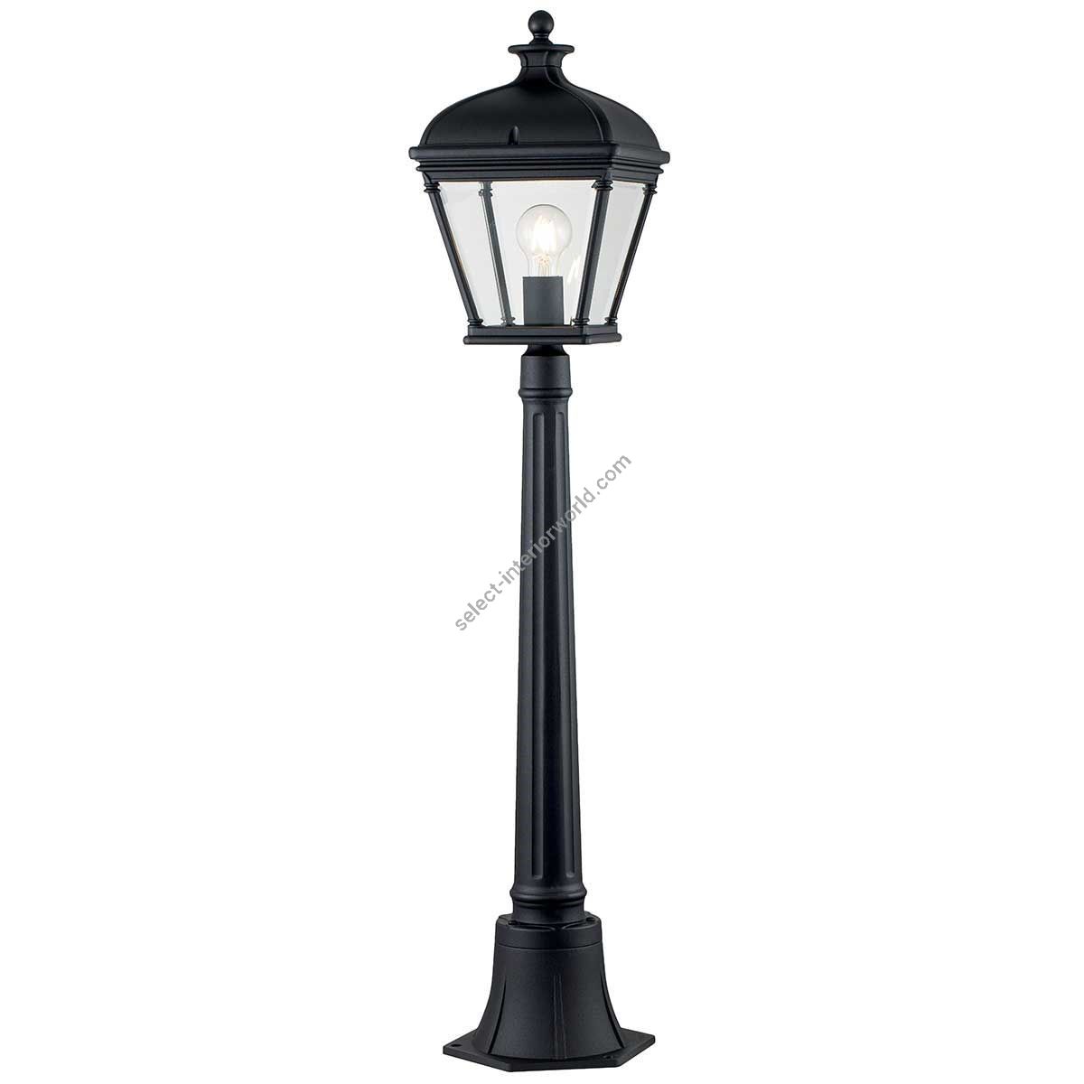 Elstead Lighting / Outdoor Post Lights / Bayview 1 Medium Black
