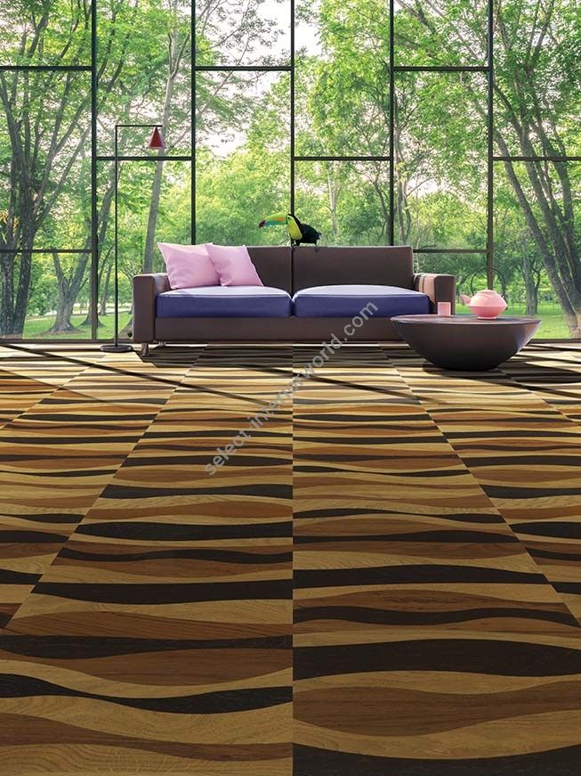 Berti / Square Space Marquetry / Pattern floor San Josè