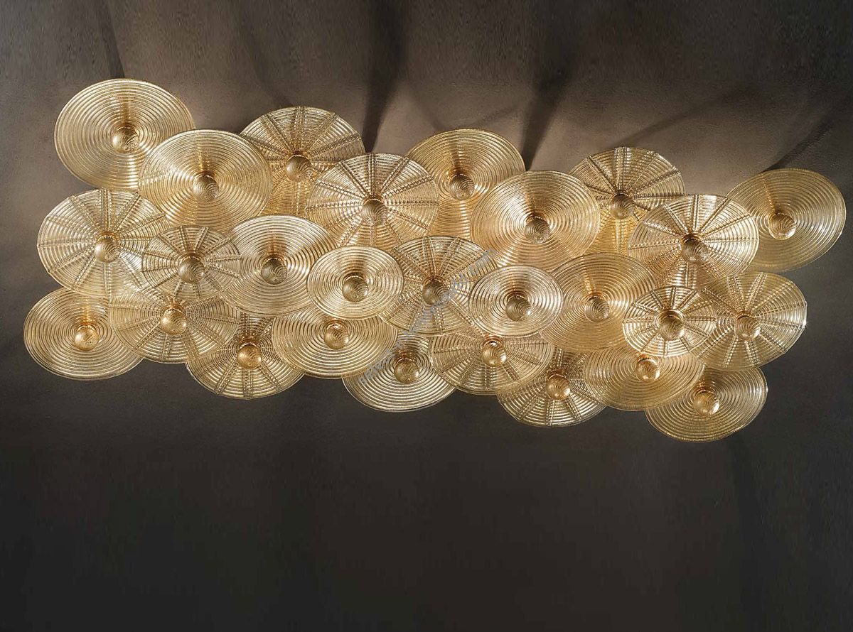 Glass & Glass Murano / Semi-Flush Mounts / Habitat Creative 2 ART. 280/P