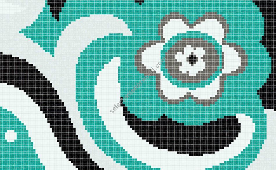 Bisazza / Mosaico - Decorations / Amelie Green (Modern)