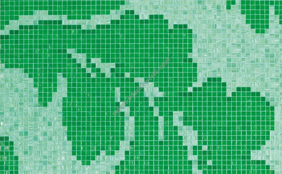 Bisazza / Mosaico - Decorations / Ardassa Emerald (Flora)