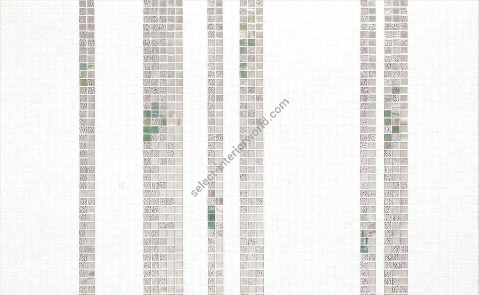 Bisazza / Mosaico - Decorations / Bamboo White (Modern)