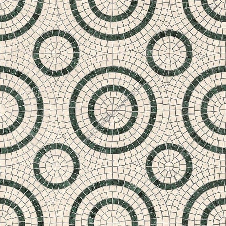 Bisazza / Marmosaico - Decorations / Belgioioso Crema