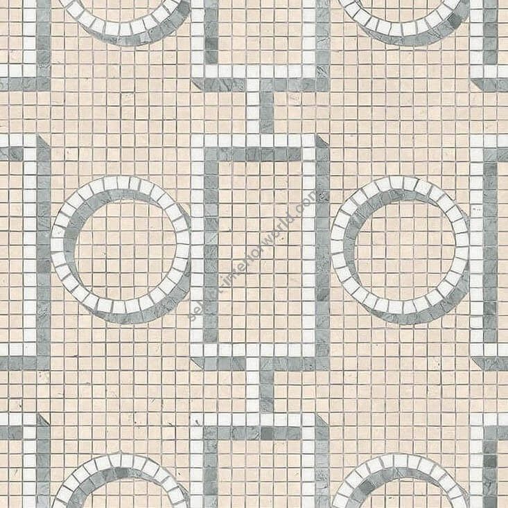 Bisazza / Marmosaico - Decorations / Brera Crema