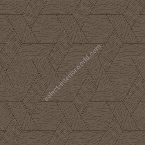 Bisazza / Wood - Decorations / Cannage Marron Glacé
