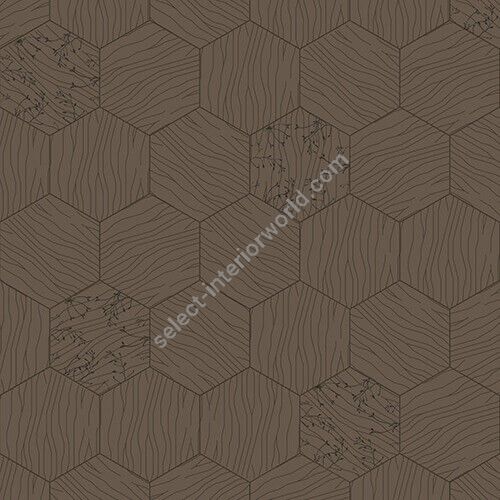 Bisazza / Wood - Decorations / Central Marron Glacé