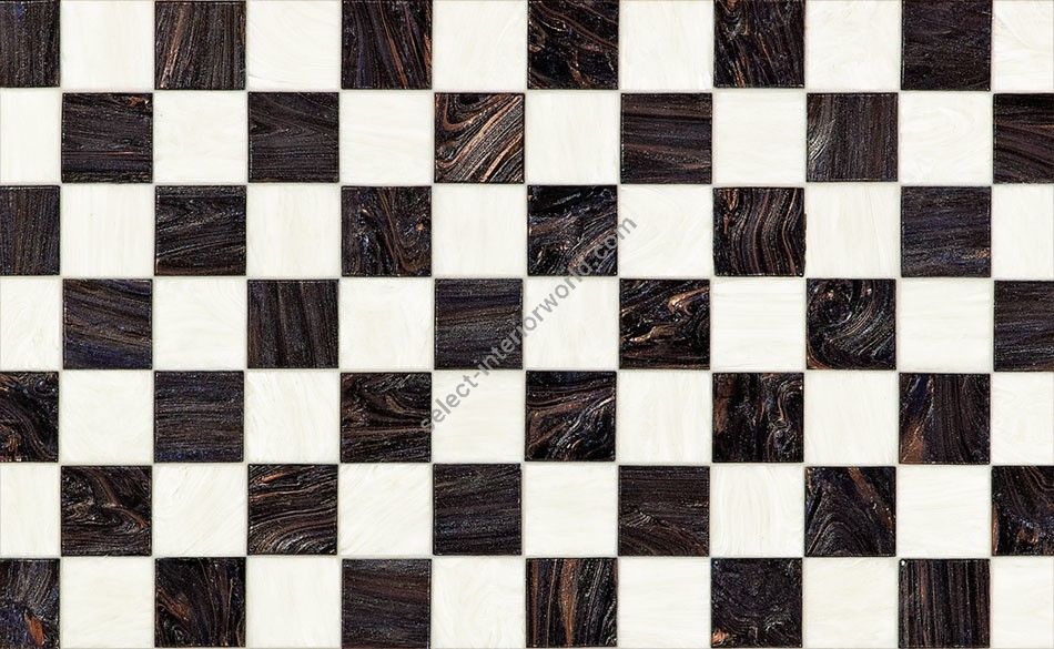 Bisazza / Mosaico - Decorations / Checkmate Black (Timeless)