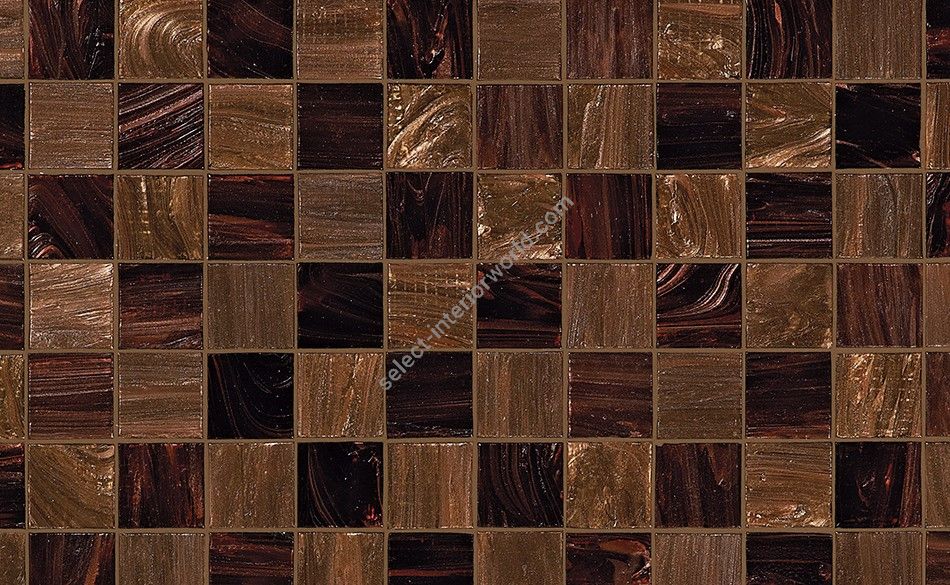 Bisazza / Mosaico - Decorations / Checkmate Brown (Timeless)