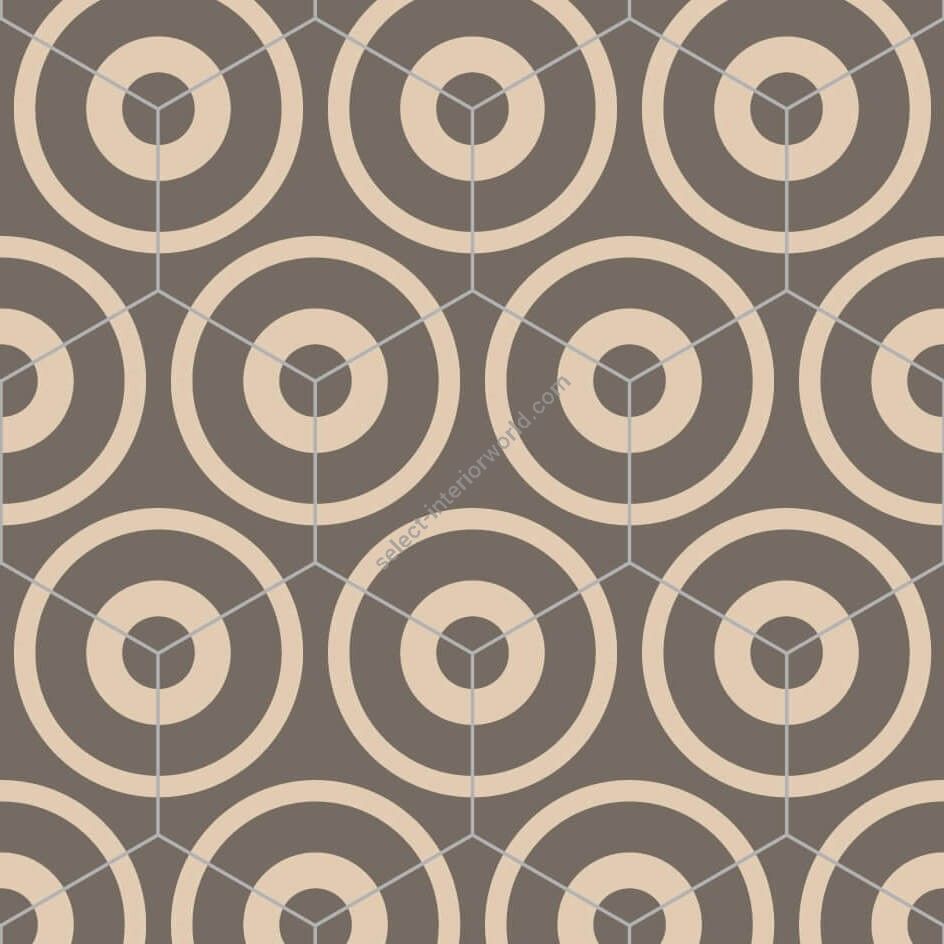 Bisazza / Cementiles / Concentric Tortora