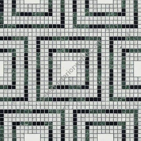 Bisazza / Marmosaico - Decorations / Eltham White