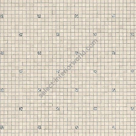 Bisazza / Marmosaico - Decorations / Fiorichiari Crema Platino
