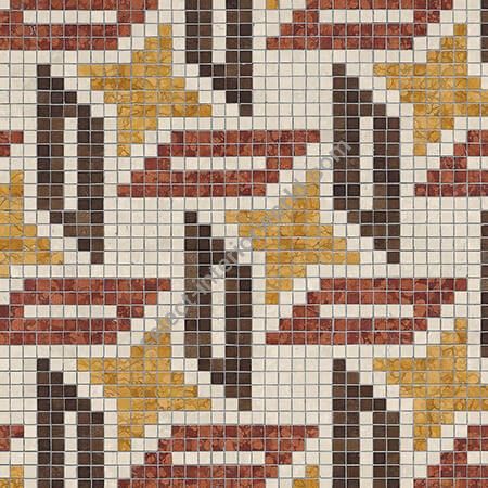 Bisazza / Marmosaico - Decorations / Haddon Red