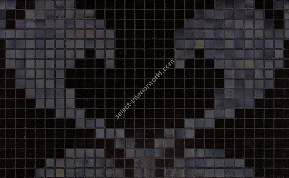Bisazza / Mosaico - Decorations / Hearts New Black (Modern)