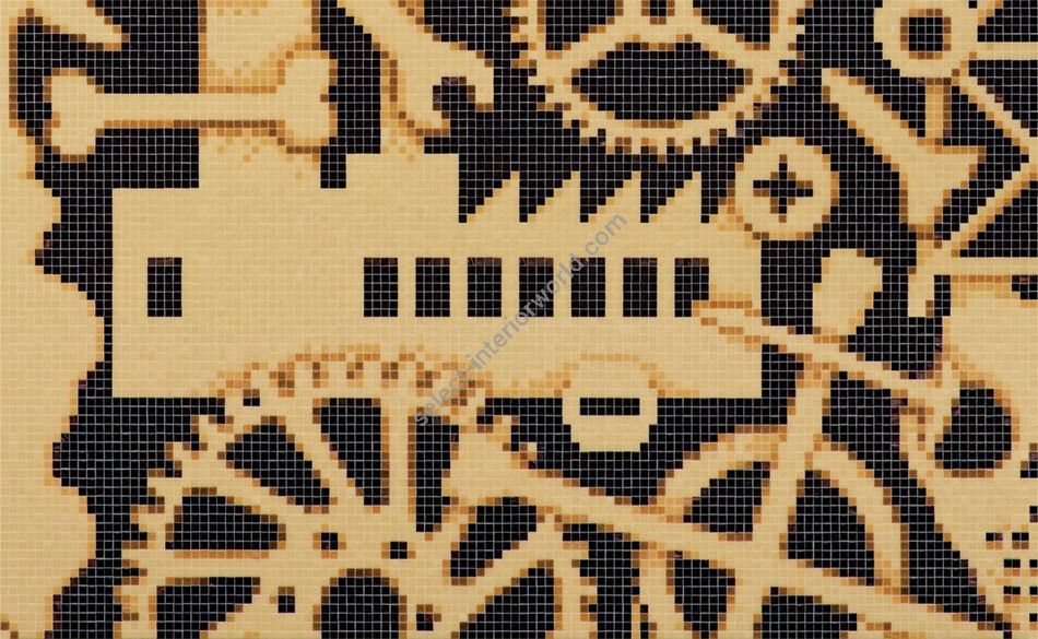 Bisazza / Mosaico - Decorations / Industry Amber (Modern)